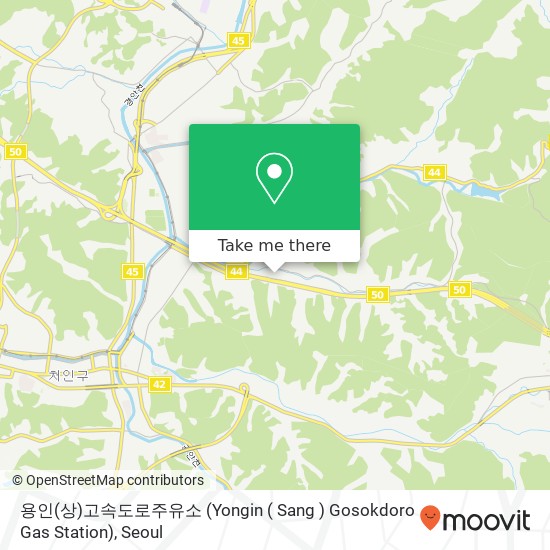 용인(상)고속도로주유소 (Yongin ( Sang ) Gosokdoro Gas Station) map