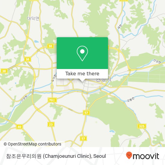 참조은우리의원 (Chamjoeunuri Clinic) map