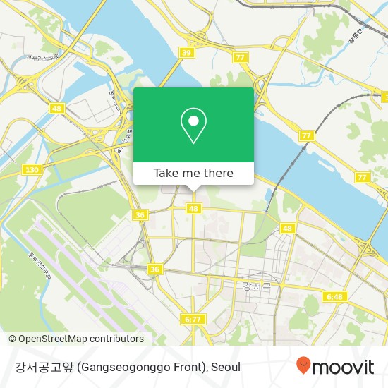 강서공고앞 (Gangseogonggo Front) map