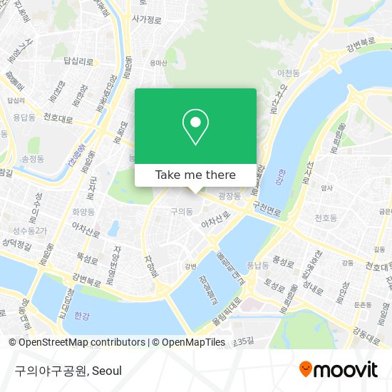 구의야구공원 map