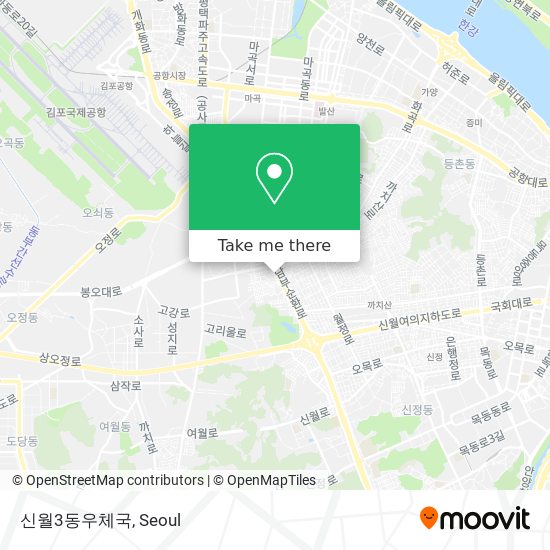 신월3동우체국 map