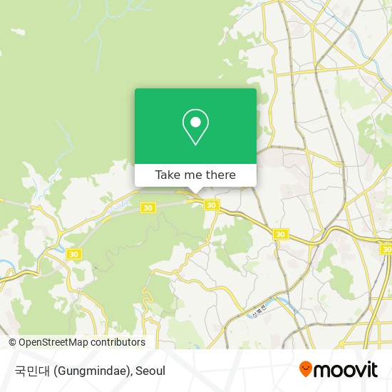 국민대 (Gungmindae) map
