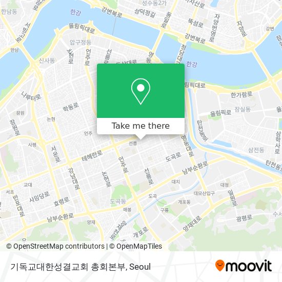 기독교대한성결교회 총회본부 map