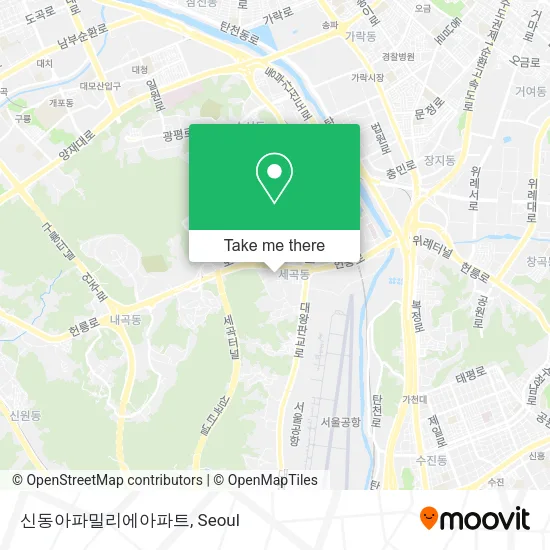 신동아파밀리에아파트 map