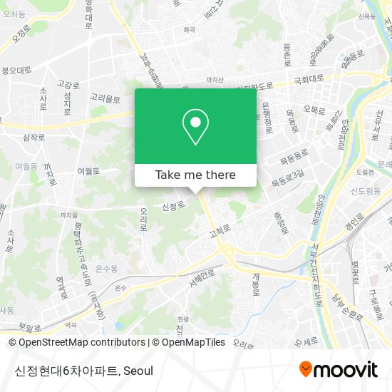 신정현대6차아파트 map