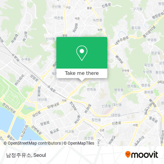 남정주유소 map
