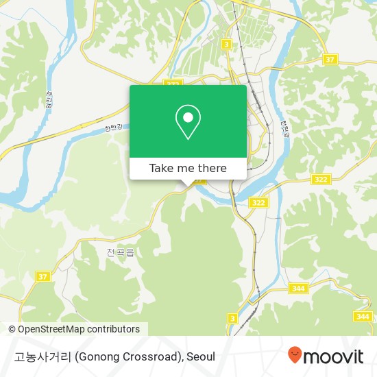고농사거리 (Gonong Crossroad) map