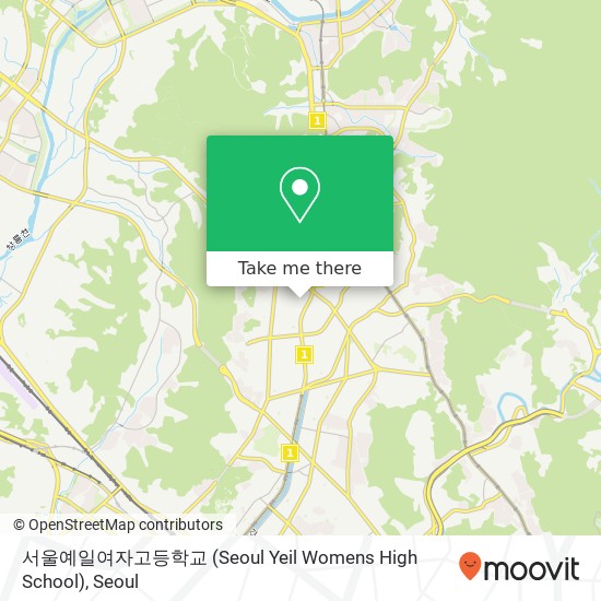 서울예일여자고등학교 (Seoul Yeil Womens High School) map