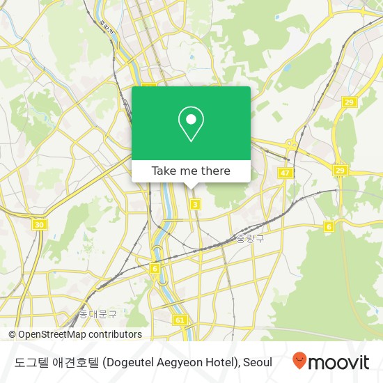 도그텔 애견호텔 (Dogeutel  Aegyeon Hotel) map