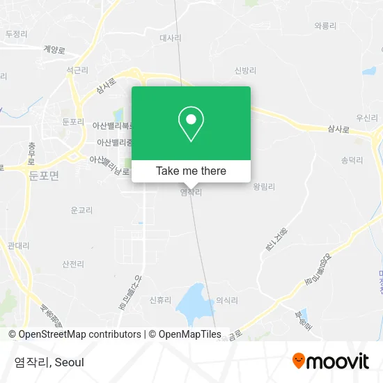 염작리 map