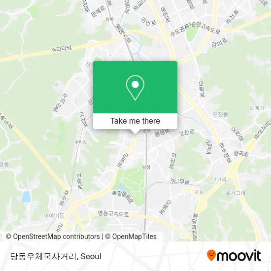 당동우체국사거리 map