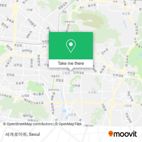 세계로마트 map