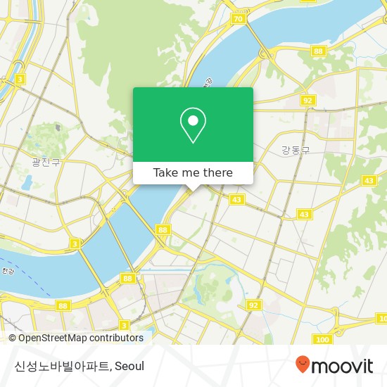 신성노바빌아파트 map