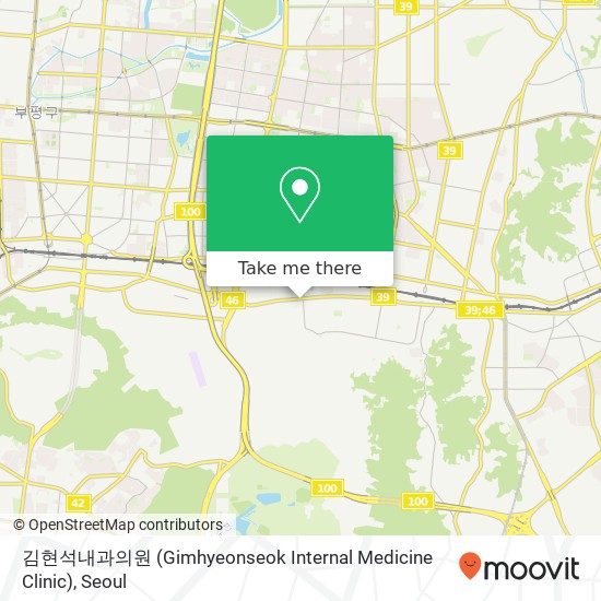 김현석내과의원 (Gimhyeonseok Internal Medicine Clinic) map