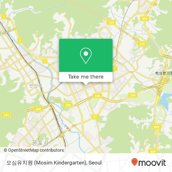 모심유치원 (Mosim Kindergarten) map