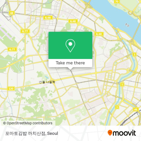 포마토김밥 까치산점 map