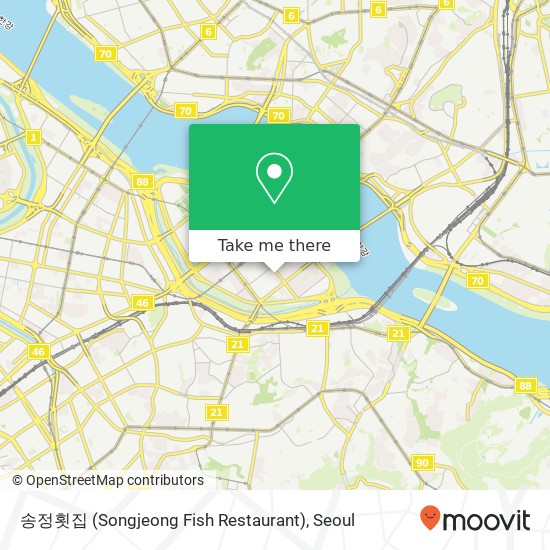 송정횟집 (Songjeong Fish Restaurant) map