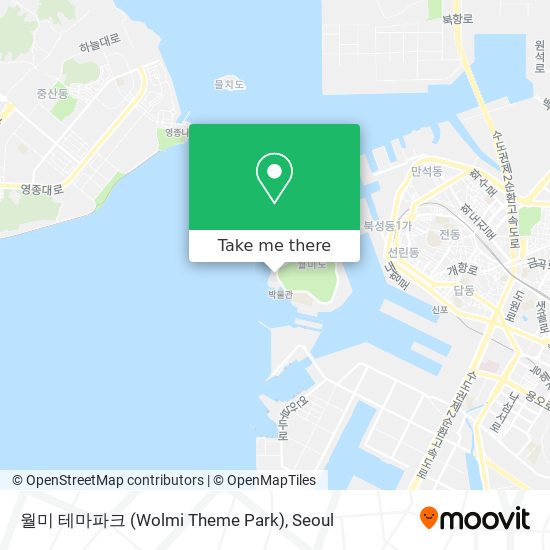 월미 테마파크 (Wolmi Theme Park) map