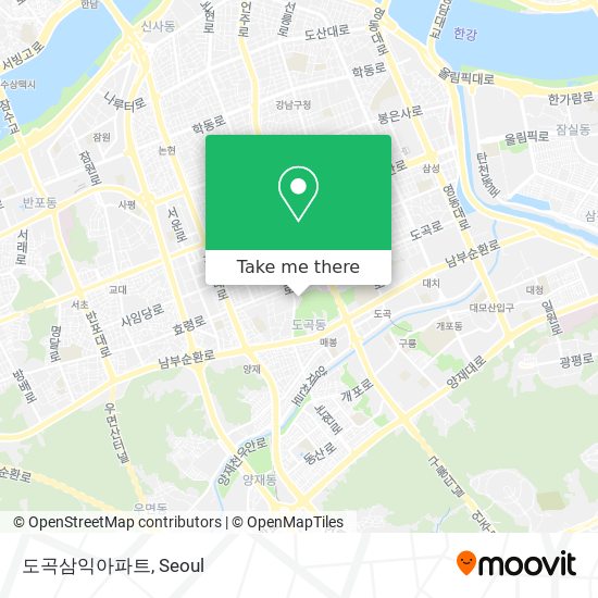도곡삼익아파트 map