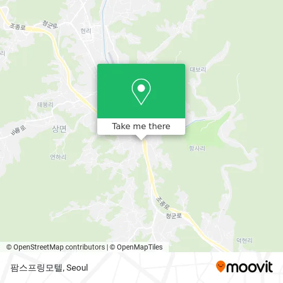 팜스프링모텔 map