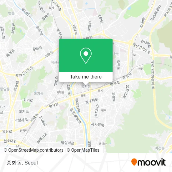 중화동 map
