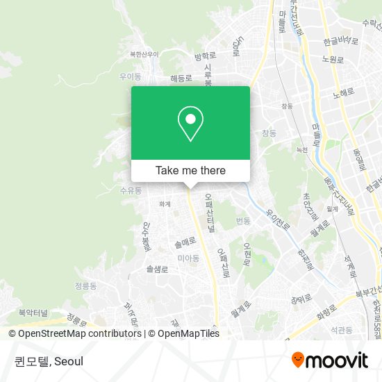 퀸모텔 map