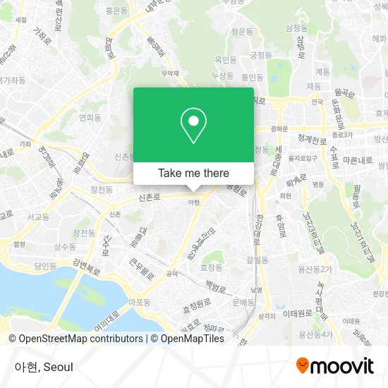 아현 map