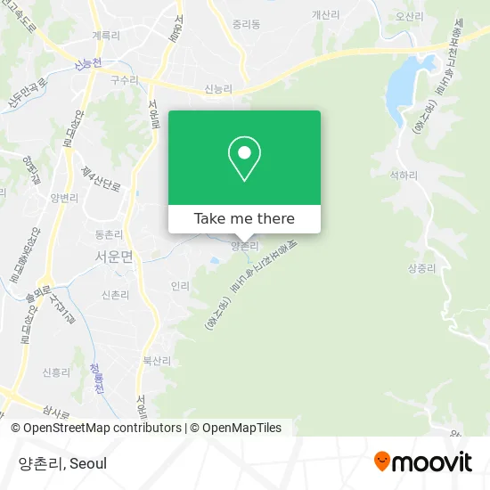 양촌리 map