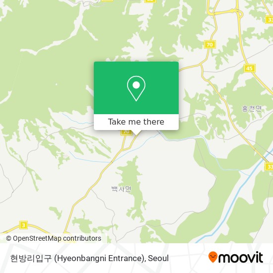 현방리입구 (Hyeonbangni Entrance) map
