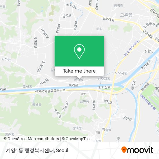계양1동 행정복지센터 map