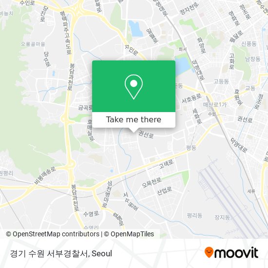 경기 수원 서부경찰서 map