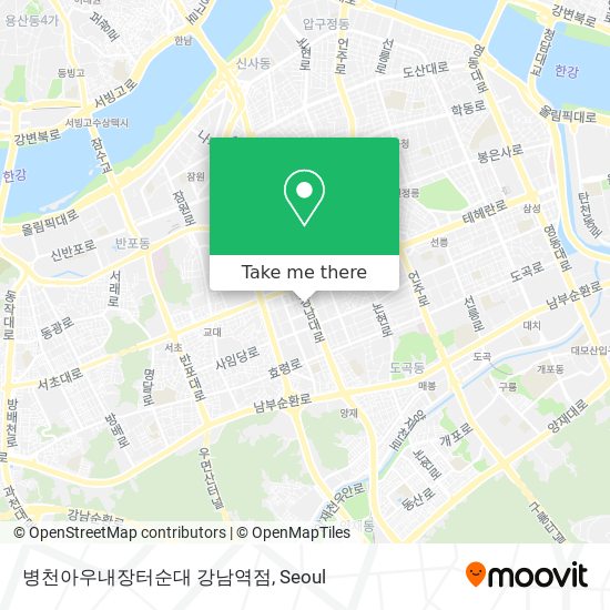 병천아우내장터순대 강남역점 map