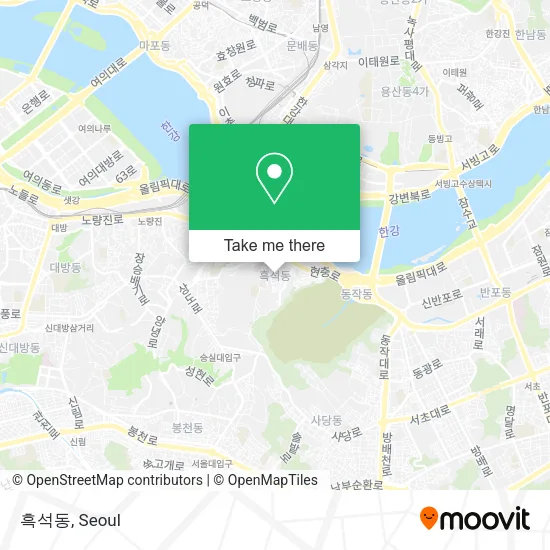 흑석동 map