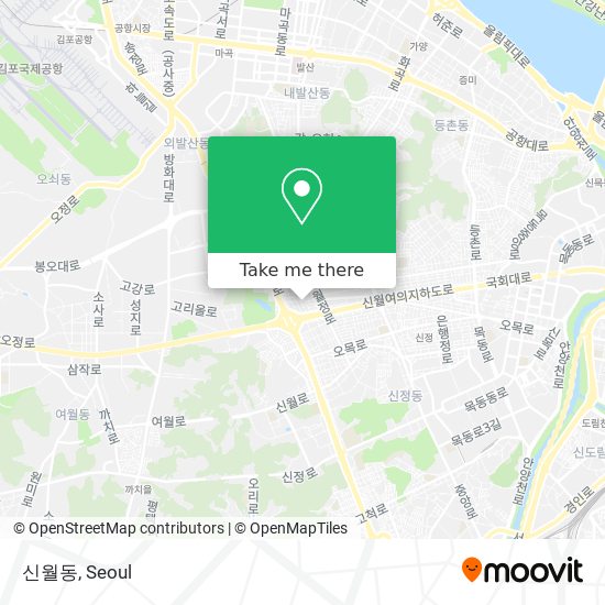 신월동 map