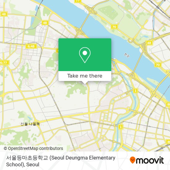 서울등마초등학교 (Seoul Deungma Elementary School) map