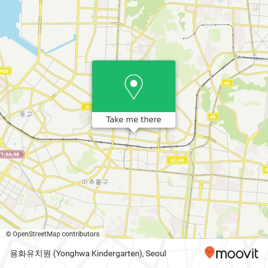 용화유치원 (Yonghwa Kindergarten) map