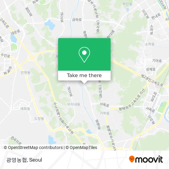 광명농협 map