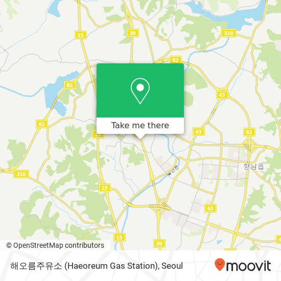 해오름주유소 (Haeoreum Gas Station) map