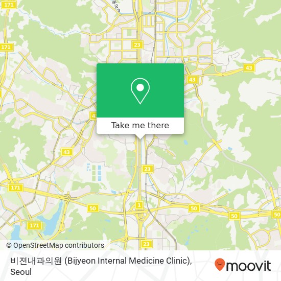 비젼내과의원 (Bijyeon Internal Medicine Clinic) map