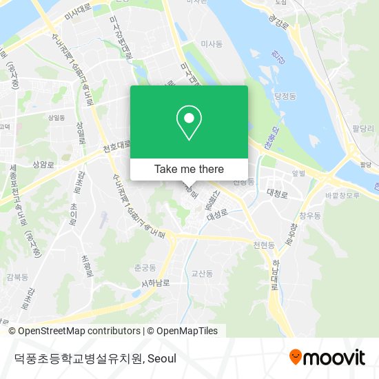 덕풍초등학교병설유치원 map