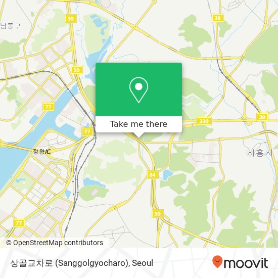 상골교차로 (Sanggolgyocharo) map
