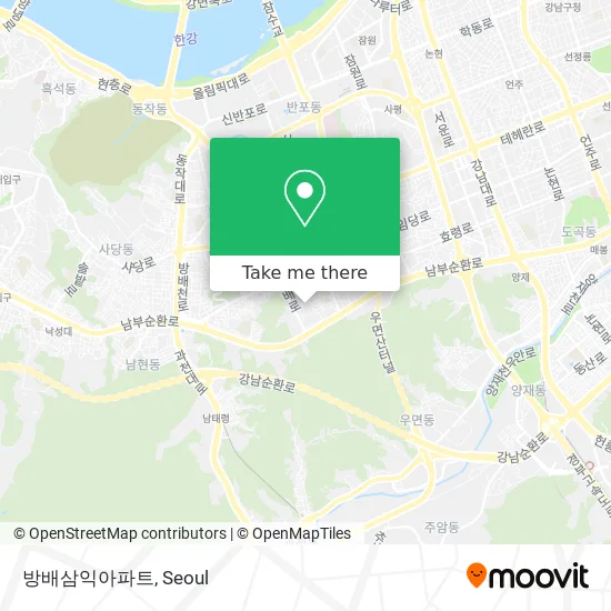 방배삼익아파트 map