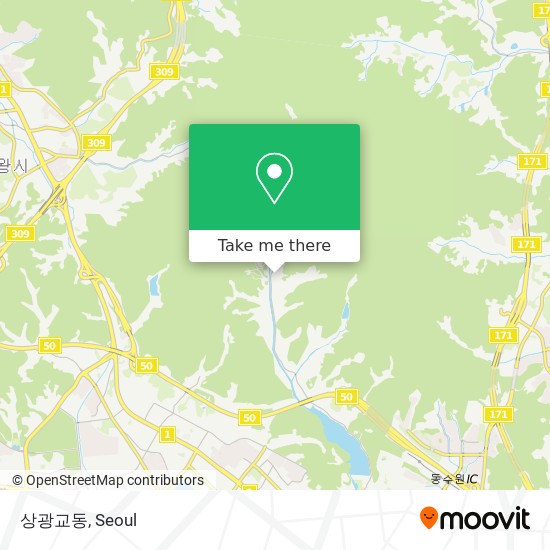 상광교동 map