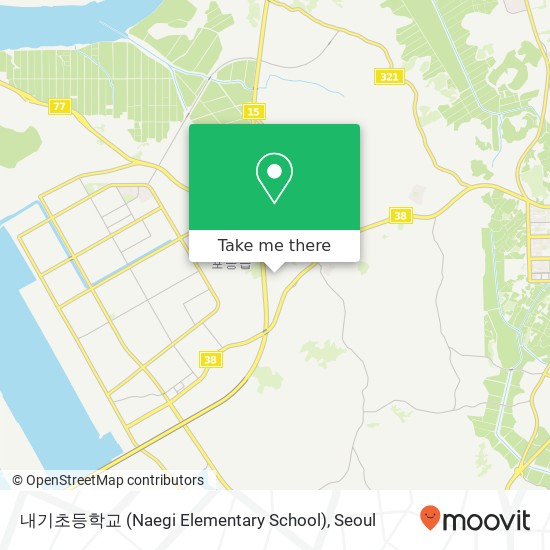 내기초등학교 (Naegi Elementary School) map