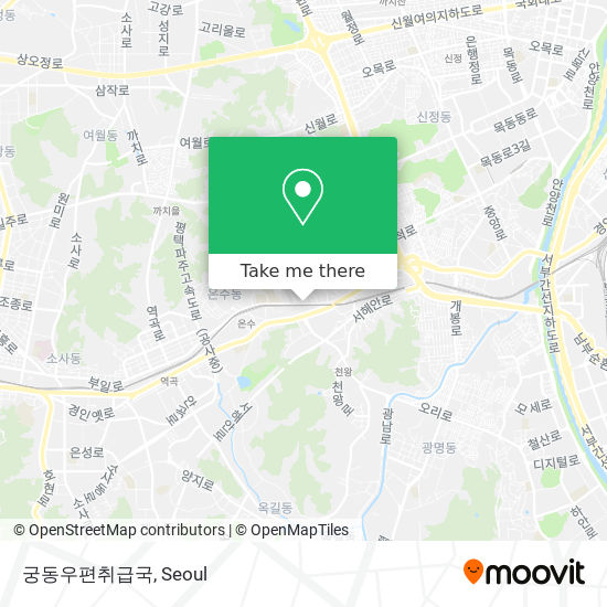 궁동우편취급국 map