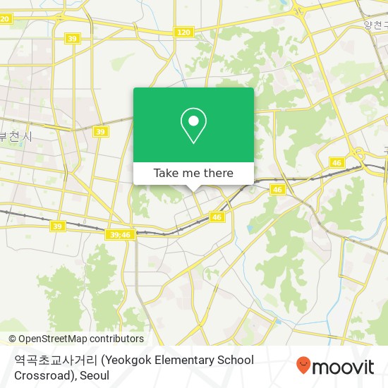 역곡초교사거리 (Yeokgok Elementary School Crossroad) map
