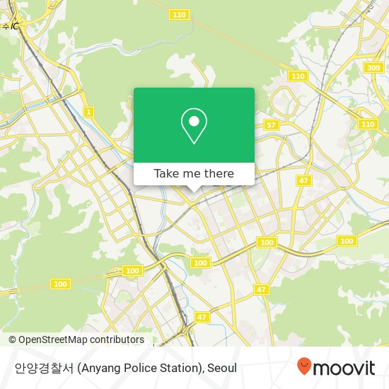 안양경찰서 (Anyang Police Station) map