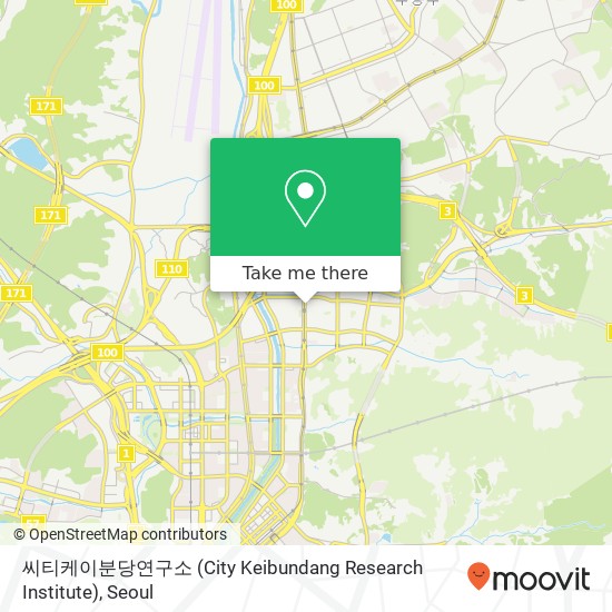 씨티케이분당연구소 (City Keibundang Research Institute) map