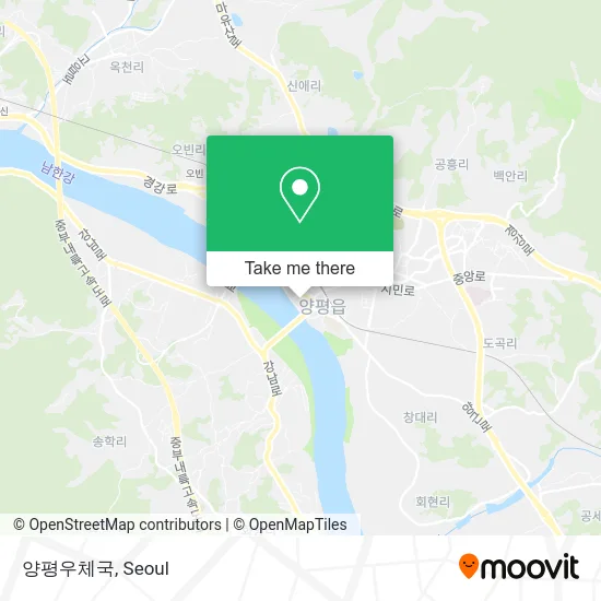 양평우체국 map