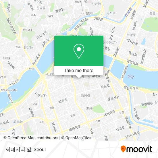 씨네시티.앞 map